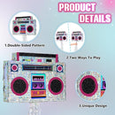 WERNNSAI Music Player Piñata - 80s and 90s Theme Party Decorations Piñata Bundle with Blindfold and Bat Music Piñata for Adults Kids Birthday Hip Hop Theme Party(12.5" x 16.5" x 3") by TinyTreasures Baby Boutique