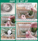 Self Watering Planter Insert, New Plant Watering Devices with Flow Regulator, Upgrade Self Watering Spikes with Controller, Vacation Drip Irrigation System Protect Your Plants (2 PCS) by GreenHaven Gardens