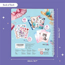 Sticker Dress Up Kitten - Kids Activity Book Learn Fashion Design for Kitten with Guides and 270+ Reusable Stickers. Gift for Girls Ages 5,6,7,8 by TinyTreasures Baby Boutique