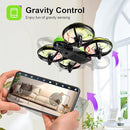 Kids Drone with Camera – Mini Rc Toy for Boys, Beginners, Birthday Gifts for Boys and Beginners,Quadcopter Light Toy With 2 Batteries,Rc Drone Indoor Small Helicopter,Altitude Hold by TinyTreasures Baby Boutique