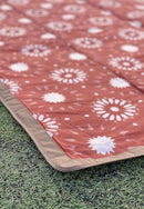 Little Unicorn 5'x10' XL Outdoor Family Picnic & Beach Blanket | Durable & Water-Resistant Fabric | Compact Fold & Easily Wipes Clean | Zipper Pocket (Sun Baked) by TinyTreasures Baby Boutique