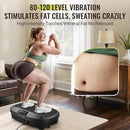 FLYBIRD Vibration Plate Exercise Machine, 120 Adjustable Speed High Intensity Vibration for Muscle Toning Weight Loss Lymphatic Drainage, Full Body Workout Vibration Plate Ideal for Fitness & Recovery by CozyNest Decor