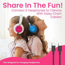 Puro Sound Labs BT2200 Plus Kids Bluetooth Headphones – Volume-Limiting 85dB, Studio-Grade Audio, Over-Ear & Comfy Design, 20-Hour Battery Life, Easy to Connect Wireless Headphones for Kids, Pink by TinyTreasures Baby Boutique