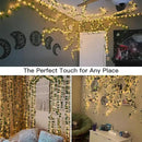 suddus Vines with Light for Bedroom, 200 LED Fairy Lights with Vines, Ivy Curtain Lights for Dorm, Wedding, Party, Wall, Indoor, Outdoor Decor, 6.5ft x 6.5ft by CozyNest Decor