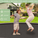 Trampoline Spring Cover, 10ft/12ft/14ft/15ft/16ft Trampoline Replacement Safety Pad, Waterproof Trampoline Accessories Pad for Round Frame by TinyTreasures Baby Boutique