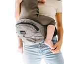 Tushbaby The Original Premium Quality Hip Seat Carrier – Safety-Certified Baby & Toddler Carrier with Secure Safety Buckles, No-Flimsy-Foam Design, Storage Pockets & Nursing Pillow. 0–3 yrs by TinyTreasures Baby Boutique