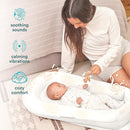 MyBaby 3-in-1 Calming Baby Cushion, Soothing Comfort for Newborns & Infants, Snuggling Sensation, Sound and Vibration, Designed for Safety, Rechargeable & Machine-Washable, by Homedics, White by TinyTreasures Baby Boutique