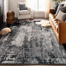 Area Rug Living Room Rug, 5x7 Modern Abstract Washable Rug Black Non Slip Foldable Faux Wool Vintage Carpet, Fluffy Non-Shedding Rugs for Living Room, Bedroom, Dining Room, Kids Playroom by TinyTreasures Baby Boutique