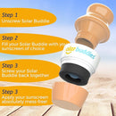 Solar Buddies Sunscreen Applicator - Single Nude - Refillable Roll on Sponge Sunscreen, Suncream & Lotion Applicator For Kids, Adults & Families - Holds 3.4fl oz, Perfect Size for Travel by TinyTreasures Baby Boutique