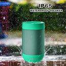 comiso Bluetooth Speaker with IP65 Waterproof,5.3 Bluetooth,TWS Pairing,Support TF Card,Portable Wireless Speaker for iPhone Samsung and More-Green by TinyTreasures Baby Boutique