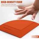 Patio Chair Cushions 22 X 22 X 4 Inch Waterproof Outdoor Seat Cushions for Patio Furniture, Outdoor Sofa Couch Pads with Ties & Handle, Set of 2, Orange by GreenHaven Gardens