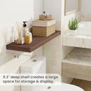 Fun Memories Floating Shelves for Wall, 32 Inch Rustic Wood Wall Mounted Shelves for Bathroom, Bedroom, Kitchen, Living Room, Deep Floating Shelves for Storage & Home Decor (Walnut, Set of 2) by CozyNest Decor