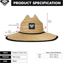Roxy Women's Tomboy Straw Hat by GreenHaven Gardens