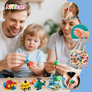 Kids Air Dry Clay Kit,12 Pack Traffic Modeling Magic Clay Sculpting Set | Ultra Light Non-Toxic DIY Art & Crafts School Classroon Projects,Home Party Favors Supplies for Boys Girls Adults by TinyTreasures Baby Boutique
