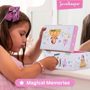 Jewelkeeper Jewelry Box for Girls - Toddler Jewlery Box - Girls Jewelry Box 6-8 - Blonde Princess Musical Jewelry Boxes, The Beautiful Dreamer Tune and Spinning Doll by TinyTreasures Baby Boutique