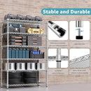 4080 lbs Steel Storage Shelving 6-Tier Utility Shelving Unit Steel Organizer Wire Rack for Home,Kitchen,Office,Garage, 17.7" D x 47.2" W x 72.3" H by CozyNest Decor