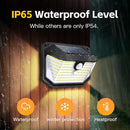 Solar Lights Outdoor Motion Sensor, 178 LED 300LM Waterproof IP65, Wall Mounted Security Light with 3 Modes, 270° Wide AngleWide Angle, Solar Powered for Garden, Yard, Patio, Front Door(4Pack) by GreenHaven Gardens