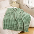 YUSOKI Luxury 3D Bubble Throw Blanket 5lb,All Ages,Home Decoration, (Sage Green,90 * 90inches) by CozyNest Decor