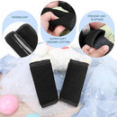 COOLBEBE Upgraded Babybody Support & Strap Covers Set for Newborn Infant Toddler - Extra Soft Breathable Car Seat Insert Cushion Pad, Perfect for Carseats, Strollers, Swing, Black by TinyTreasures Baby Boutique