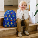 Wildkin 15-inch Kids Backpack – Durable, Padded, Adjustable for School & Travel - Robots by TinyTreasures Baby Boutique