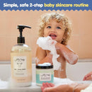 TUBBY TODD's Baby Body Wash & All Over Ointment Eczema Set - Gentle, Hypoallergenic Skincare for Newborns & Toddlers - 25oz, Fragrance-Free by TinyTreasures Baby Boutique