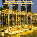 100ft 300 LED String Lights Outdoor Indoor Waterproof Clear Wire Christmas String Lights, Plug in Warm White Twinkle Fairy Lights for Bedroom Wedding Tree Christmas Decorations by GreenHaven Gardens