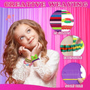 civan Friendship Bracelet Making Kit - Crafts for Kid Girls Toys Ages 8-13, String Bracelet Maker Tool with Beads - Kids Jewelry-Making Kit Christmas Birthday Gift for Girls 6 7 8 9 10 11 12 13 by TinyTreasures Baby Boutique