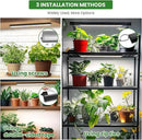 Wolezek Grow Lights for Indoor Plants, 210 LEDs Full Spectrum Plant Grow Light Strips with Upgared 4/8/12/16H Auto Timer, 13.8 Inches Bright Grow Lamp Bar for Plant Shelves and Cabinet, 2 Pack by GreenHaven Gardens