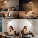 SUNMORY 32W/3000LM Floor Lamps, Super Bright LED Standing Lamp with Remote Control, Adjustable Tall Lamp with 350°Rotating Head, Modern Dimmable Torchiere Corner Lamp for Living Room, Bedroom, Office by CozyNest Decor