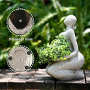 Large Planters for Outdoor Indoor Plants Head Face Planter Pot Unique Succulent Planters Flower Vase with Drainage Hole New Life by GreenHaven Gardens