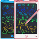Hockvill LCD Writing Tablet for Kids 8.8 Inch, Toys for Girls Boys Drawing Pad for 3 4 5 6 7 Year Old Kid, Toddler Magnetic Doodle Board Travel Essential Christmas Birthday for Children BluePink by TinyTreasures Baby Boutique