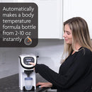 Baby Brezza Formula Pro Mini Baby Formula Mixer Machine Fits Small Spaces and is Portable for Travel– Bottle Makers Makes The Perfect Bottle for Your Infant On The Go, White by TinyTreasures Baby Boutique