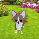 Chihuahua Dog Planter Plant Pots,Cute Garden Dog Flower Planter,Dog Planters Birthday Gifts for Women,Office,Indoor/Outdoor Decor（9.45 * 5.94 * 13.39in） by GreenHaven Gardens