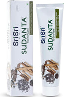 Sri Sri Tattva Sudanta Herbal Toothpaste for Oral Care Protection - Fluoride Free Ayurvedic Toothpaste to Strengthen Teeth and Gums Without Causing Sensitivity - All Natural, 200g (1 Pack) by CozyNest Decor