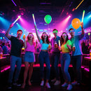 40 PCs LED Glasses,Light Up Glasses,Glow Glasses Glow In The Dark Party Supplies Suitable For Kids/Adults, 3 Light up Modes, 5 Neon Colors Rave Party,Wedding, Birthday, Concert, New Year, Carnival by TinyTreasures Baby Boutique