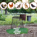 Garden Cloches for Plants, Sapbontchi Chicken Wire Plant Covers Plant Protectors from Animals Plant Protector Metal Plant Cages to Keep Rabbits Out Bunnies Chicken Squirrels Bird Out by GreenHaven Gardens
