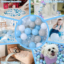 GOGOSO 100 Pieces Ball Pits Balls - 2.2 inch Pearl Pink Plasticballs for Children Toddlers Plastic Oceanball Swim Toys Bals for Kids Playhouse Pool by TinyTreasures Baby Boutique