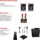 recteq Pellet Grill - Road Warrior 340 + BBQ Master Bundle, Portable Electric Pellet Smoker Grill, BBQ, Wood Pellets, Sear, Smoke, and More by GreenHaven Gardens