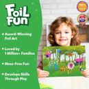 Skillmatics Foil Fun - Animals, No Mess Art for Kids, Travel Toys, Craft Kits, DIY Creative Activity, Gifts for Boys & Girls Ages 4, 5, 6, 7, 8, 9 by TinyTreasures Baby Boutique