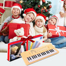 Kids Piano Keyboard, 37 Keys Portable Music Keyboard Early Learning Educational Electronic Music Piano Instrument Toys for 3 4 5 6 Year Old Boys and Girls (Yellow) by TinyTreasures Baby Boutique
