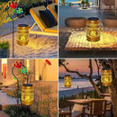 2 Pack Solar Lanterns Outdoor Waterproof,Cardinal Solar Lights Garden Decor Gifts for Mom Women Grandma Decoration Outside for Yard, Patio,Backyard,Porch by GreenHaven Gardens
