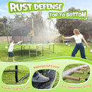 BCAN 8FT 10FT 12FT 14FT 15FT 16FT Recreational Trampoline with Enclosure for Kids Adults, ASTM Approved, Outdoor Trampolines with Ladder for Kids by TinyTreasures Baby Boutique