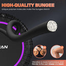 BCAN 40"/48" Mini Rebounder Trampoline for Adults with Bar, 450/550LBS Fitness Trampoline with Bungees, Adjustable Handle, Stable & Quiet, Indoor Outdoor, Whole-Body Workout & Relaxation at Home by TinyTreasures Baby Boutique