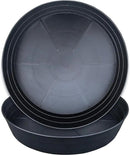 Plant Saucer 16 Inch 2 Pack 10 12 14 16 18 20 25, Plastic Plant Trays for Pots，Extra-Deep Plant Water Dray Tray, Bird Bath Bowl, Heavy Flower Plant Saucers Indoors and Outdoor No Holes by GreenHaven Gardens