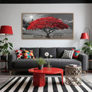 Large Framed Wall Art for Living Room Large Mangrove Landscape Modern Art for Wall Decor Living Room, Bedroom, Office, Home Wall Decor 24x48 inches(With Soild Wood Dark Framed) by CozyNest Decor