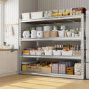 REIBII Garage Shelving, 4 Tier Storage Shelves Load 2550LBS, Adjustable Garage Shelving Heavy Duty, Metal Shelves Unit for Basement, Warehouse, 48" W x 60 "H x 24" D, Galvanized by CozyNest Decor
