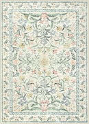 Wonnitar Washable Area Rugs 5x7, Soft Floral Bedroom Area Rug, Washable Carpet 5x7 Non Slip, Boho Flower Print Beige Carpets for Living Room Bedside Dining Room by TinyTreasures Baby Boutique