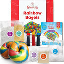 Baketivity Rainbow Bagel Kids Baking Kit - Baking Kits for Kids with Premeasured Ingredients, Step-By-Step Instructions, Video Guide, and STEM Lessons - Kids Cooking Kit for Ages 6-12+ by TinyTreasures Baby Boutique