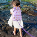 Accmor Toddler Backpack Leash with Anti Lost Wrist Link, Cute Mini Child Walking Harnesses Keep Kids Close Back Pack Rope Tether Rein for Baby Boys (Purple/Unicorn) by TinyTreasures Baby Boutique