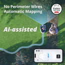 Segway Navimow i105N Robot Lawn Mower Perimeter Wire Free 1/8 Acre RTK+Vision Robotic Lawnmower, AI-Assisted Mapping, Virtual Boundary, APP Control, 58dB(A) Quiet, Multi-Zone Management by GreenHaven Gardens